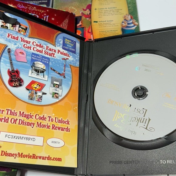 Disney’s Peter Pan & Tinkerbell 4 DVD Bundle. - Picture 7 of 7